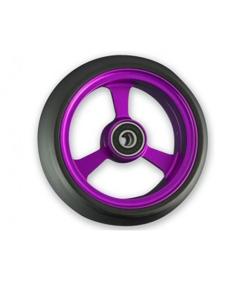 5 Inch Frogs Legs Aluminium Wheelchair Caster - Purple